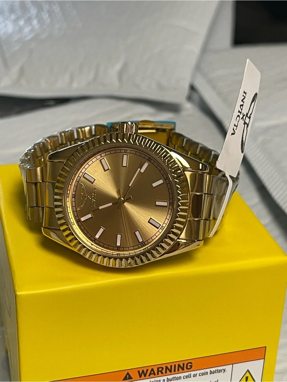 Invicta Specialty I by Invicta Men's Watch - 40mm, Gold (69004) new